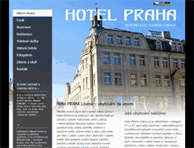 Tablet Screenshot of hotel-praha-liberec.cz